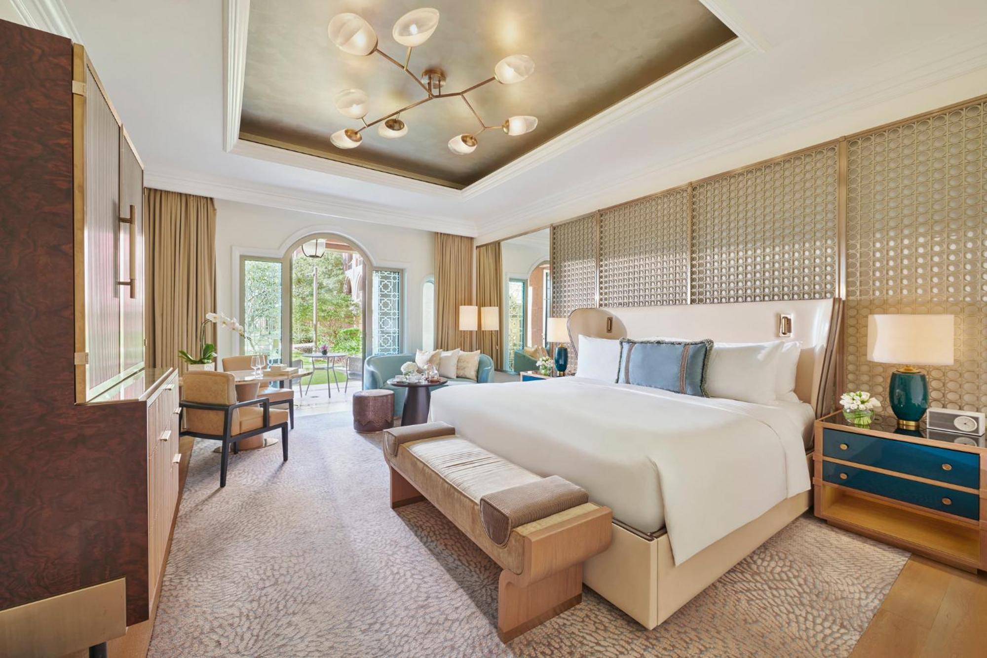 Quarto Deluxe com Cama King-size, Terraço e Jardim